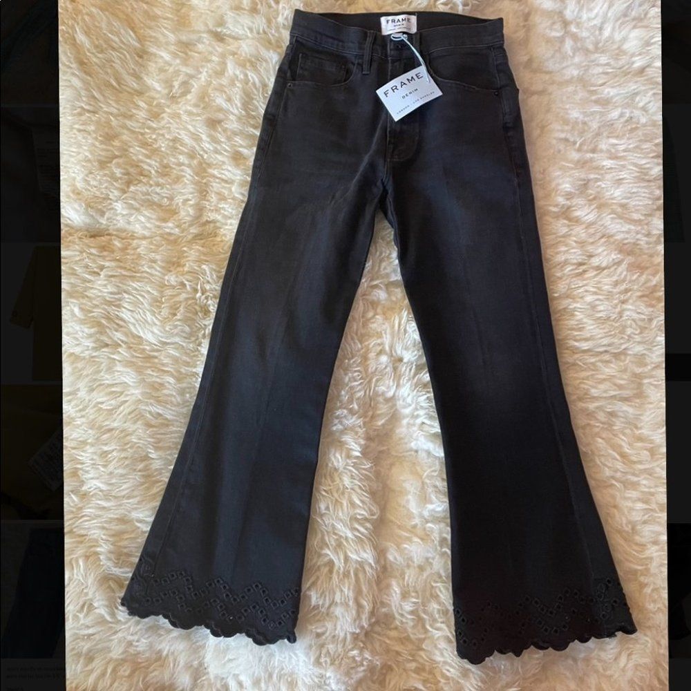 FRAME DENIMCropped Flare Jeans